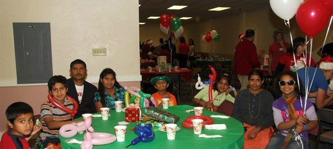 Christmas Party Children Around the World