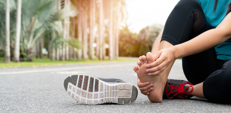 heel pain after running