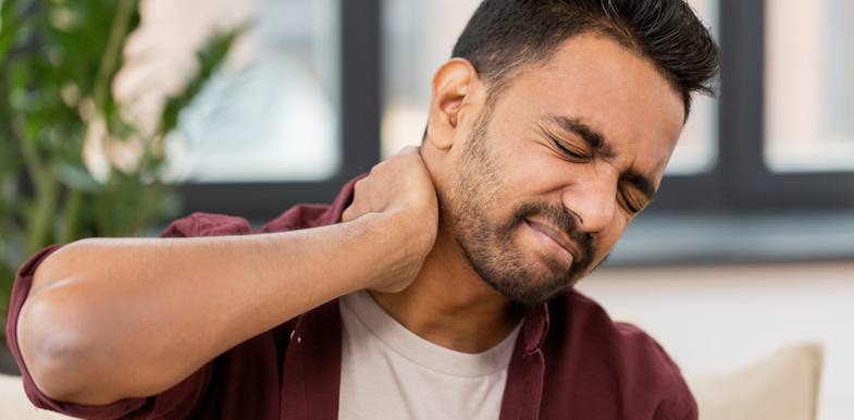 neck pain from sitting at desk